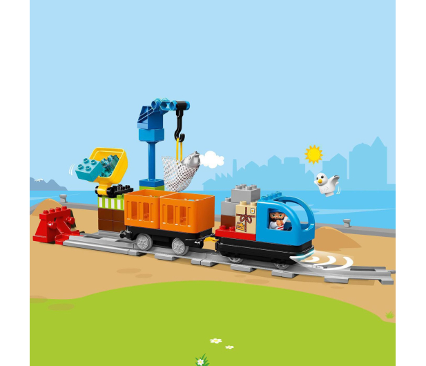 LEGO DUPLO Town 10875 Pociąg towarowy - 432468 - zdjęcie 7